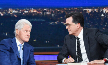 Fact Check: Bill Clinton Uses Stephen Colbert’s Show to Spread Hoax about Trump Rigging Elections