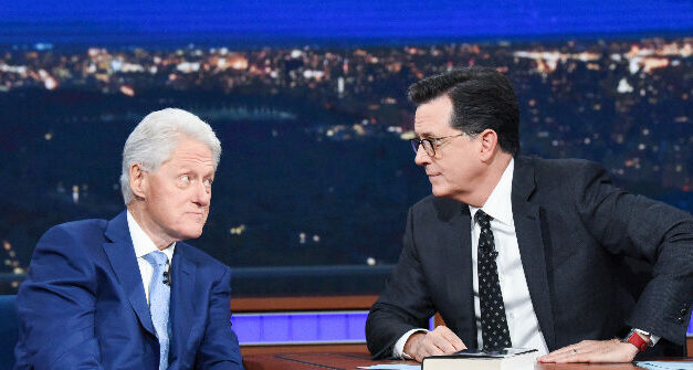 Fact Check: Bill Clinton Uses Stephen Colbert’s Show to Spread Hoax about Trump Rigging Elections