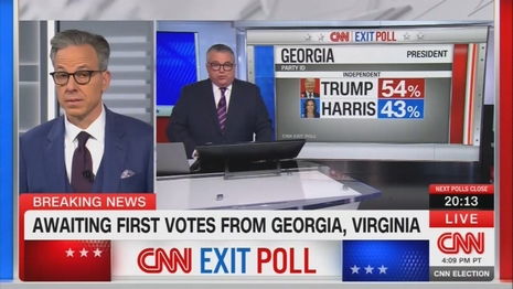 CNN Is at a ‘Loss’ to Explain Georgia Independents Swinging to Trump