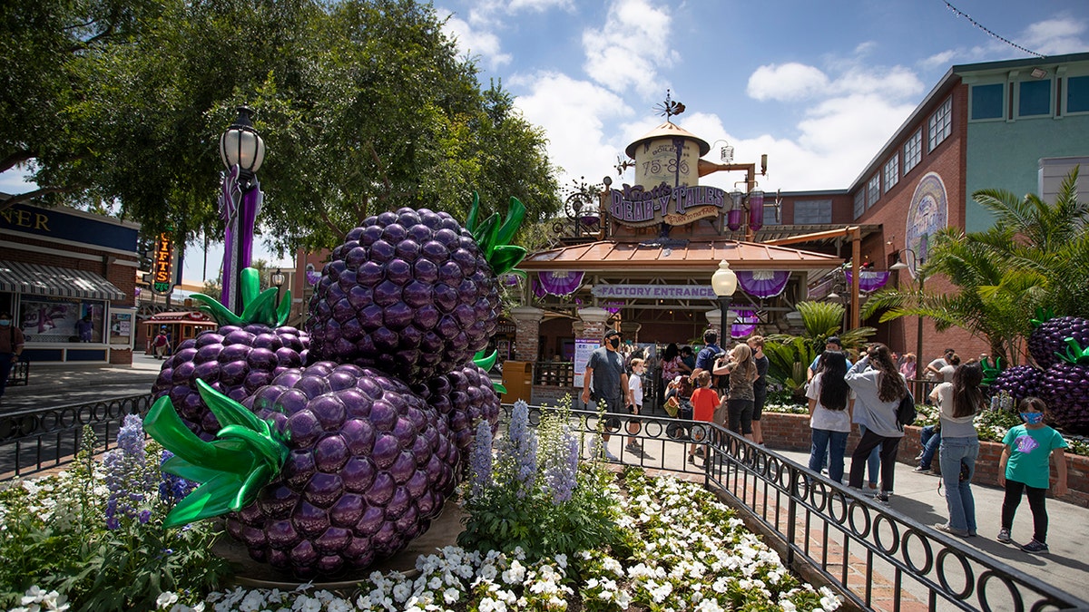 knott's berry farm entrance gates