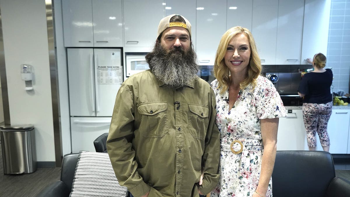 NEW YORK, NEW YORK - JUNE 22: (L-R) Jep Robertson and Jessica Robertson of FOX Nation's 