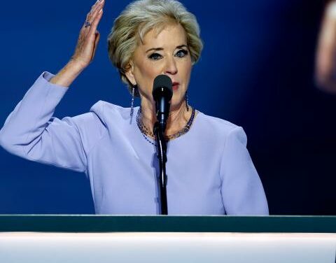 Trump taps transition co-chair Linda McMahon as Education Secretary