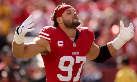 49ers’ Nick Bosa Could Face Discipline Over Post-Game Display Of MAGA Hat