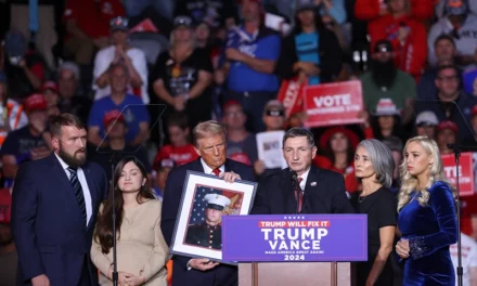 Trump Brings Family Of Slain Marine Vet On Stage To Honor Their Son Killed By The Cartel