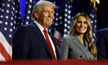 Fashion Notes: Melania Trump Celebrates Husband’s Victory in Timeless Dior