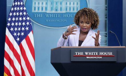 Karine Jean-Pierre Accuses Reporter of Being ‘Unfair’ as She Asks About White House Previously Calling Trump a ‘Threat to Democracy’