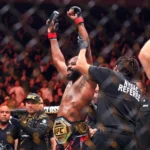 Jon ‘Bones’ Jones Does Trump’s Signature Dance After TKO Win, Hands Title Belt To President-Elect