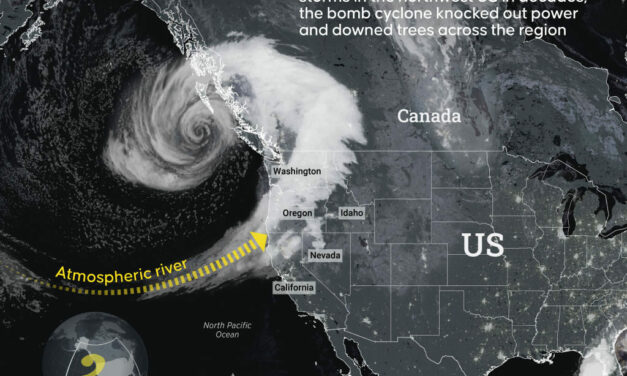 Deadly ‘Bomb Cyclone’ Smashes Pacific Northwest