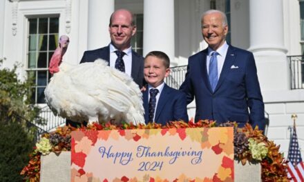 Biden Pardons Turkeys In Annual Thanksgiving Tradition