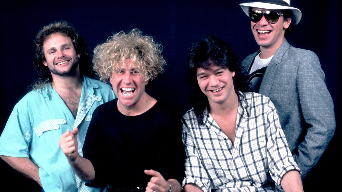 Van Halen 1986 portrait