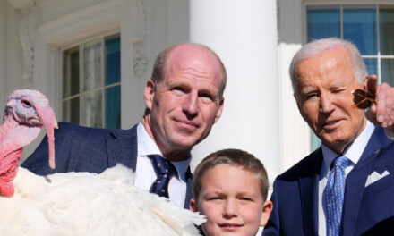 WATCH: President Joe Biden Pardons Thanksgiving Turkeys for Final Time