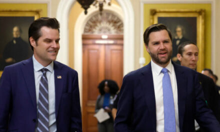 JD Vance Thanks ‘Patriot’ Matt Gaetz After Withdrawal from AG Consideration