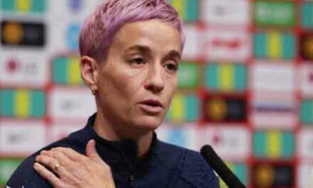 Lol: Megan Rapinoe Breaks Down Over Likelihood of Trump Presidency