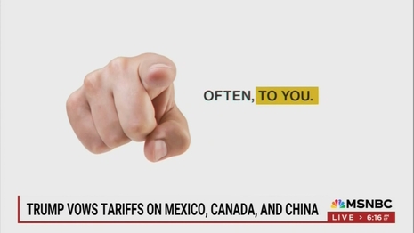 Morning Joe—Literally—Points the Accusatory Finger at Trump Tariffs!