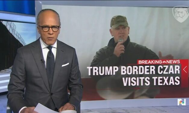 CBS Evening News HIDES Border Czar Visit to the Border