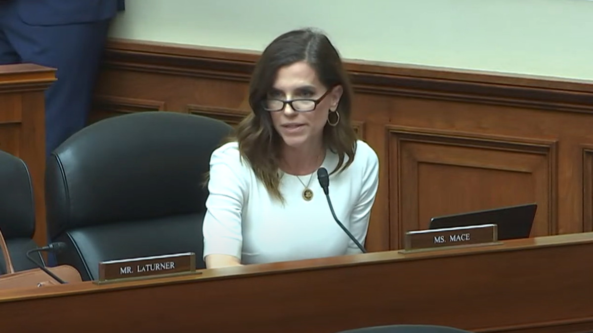 Nancy Mace questions a civil rights activist