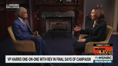 Al Sharpton’s MSNBC Appearances Reduced After Harris Campaign Payment Scandal