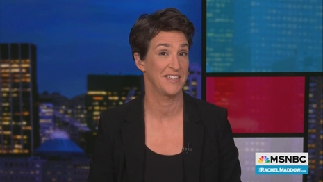 Tiny Violin: Maddow Takes Paycut for New, $25 Million Salary at New MSNBC