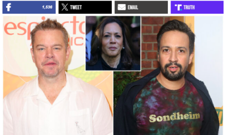 Kamala’s Close: Complete List of Hollywood Elites Telling Americans What America They Should Have