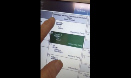 Why You Should Always Double-Check Your Ballot: Kentucky Voting Machine Showed Trump Vote As Vote For Harris