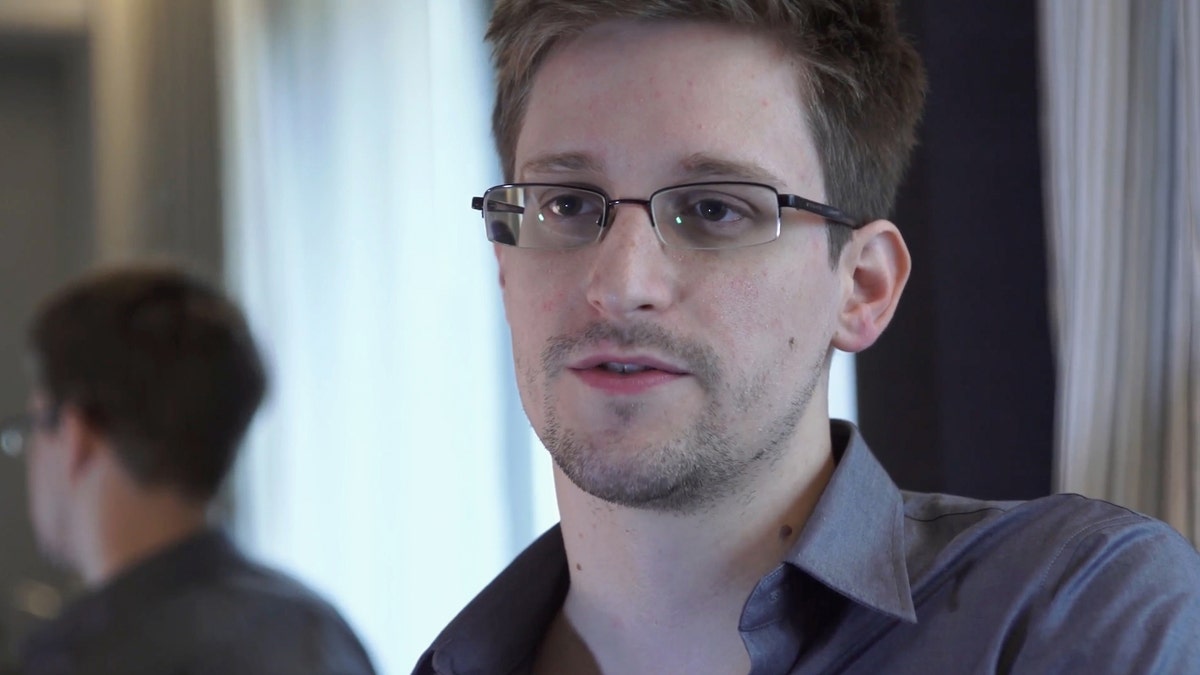 FILE - This June 9, 2013 file photo provided by The Guardian Newspaper in London shows National Security Agency leaker Edward Snowden, in Hong Kong. Snowden wrote in 