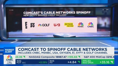 SAD TROMBONE: Comcast to Spin Off Struggling MSNBC, Six Other Networks