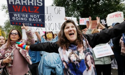 Abortion supporters at Women’s March in Boston turn out in droves to support Harris presidency