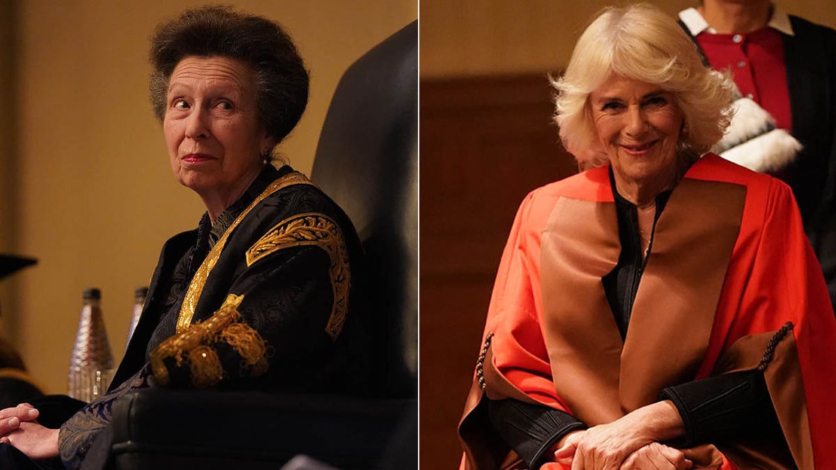 princess anne/queen camilla