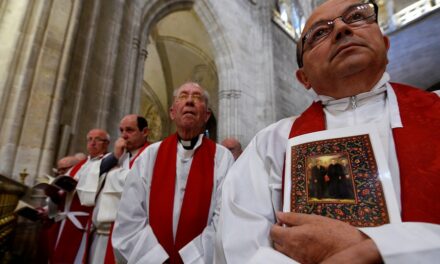 Priest stabbed in the face during Mass as religion-based hate crime is on the rise worldwide