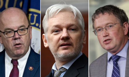 Reps McGovern, Massie urge Biden to pardon Julian Assange to ‘send a clear message’ on press freedom