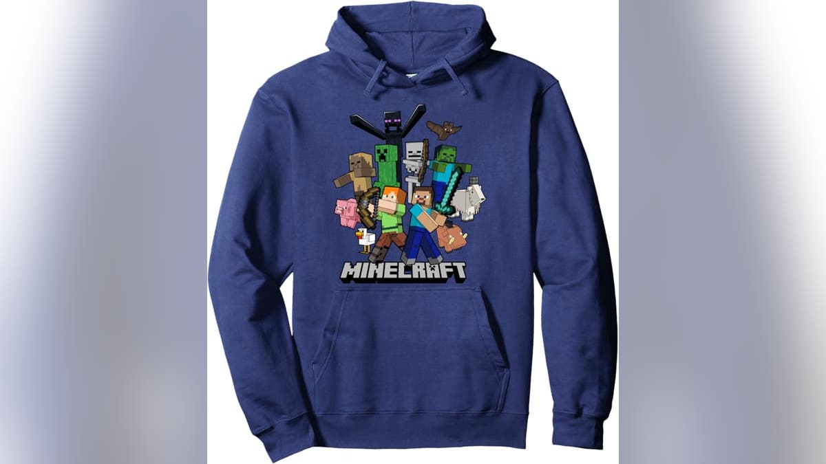 Every Minecraft lover will want this sweatshirt. 