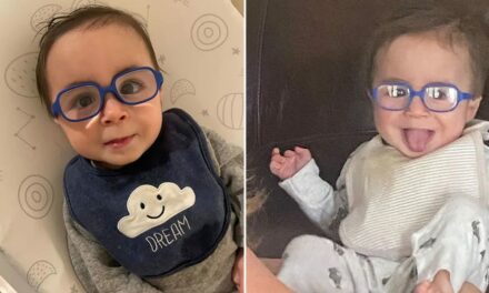 Baby’s adorable reaction to his new glasses attracts worldwide attention: ‘Melts hearts’