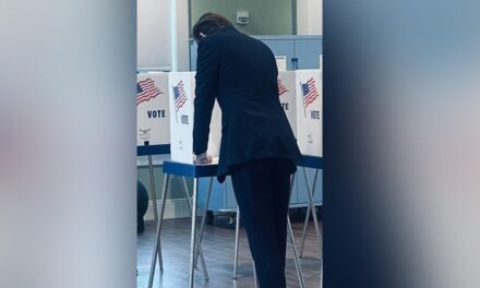 Melania Trump posts photo of son Barron, 18, voting for the 1st time in election with father at top of ticket