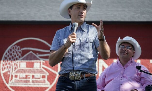 Trudeau Dances While Montreal Burns