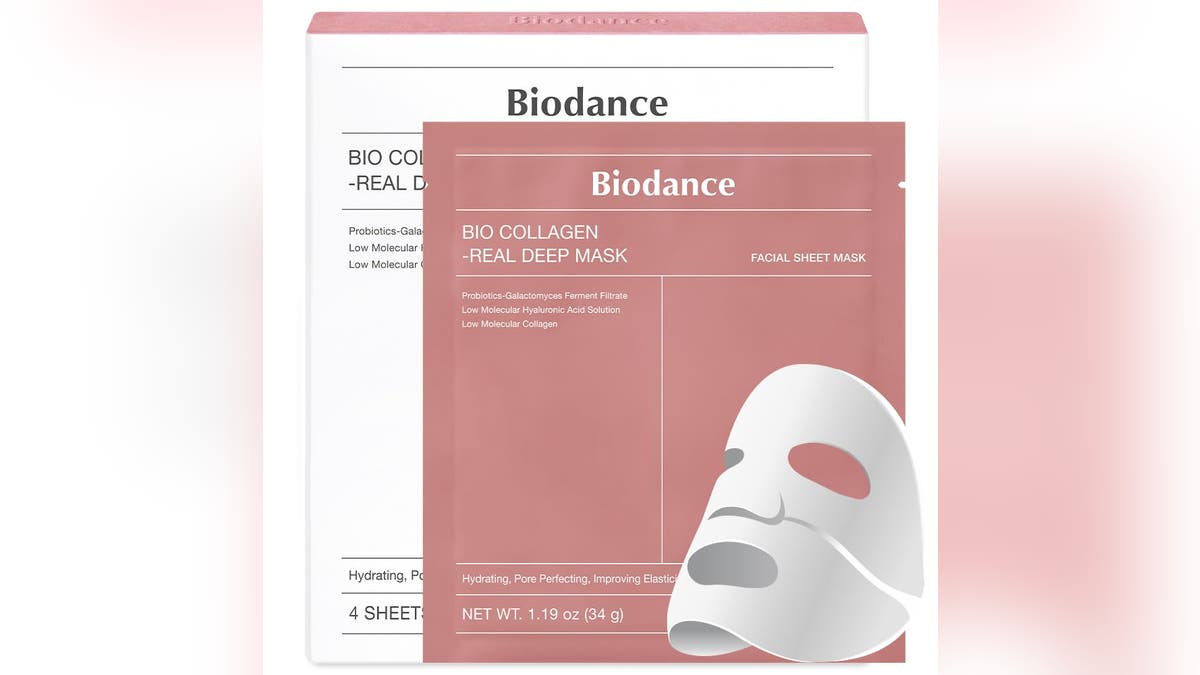 Look your best this holiday season with the help of a collagen mask.