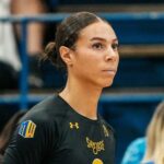 SJSU Teammates Celebrate Trans Volleyball Player Blaire Fleming After Win