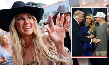 Brittany Aldean says Trump will do ‘great things’ for America, ‘tide is turning’