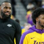 LeBron James, Bronny’s Season Opener Jerseys Up For Bid At Insane Price