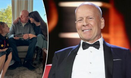 Bruce Willis seen in rare photo shared by daughters as he battles dementia