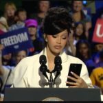 Rapper At Kamala Harris Rally Embarrasses Herself When The Teleprompter Breaks