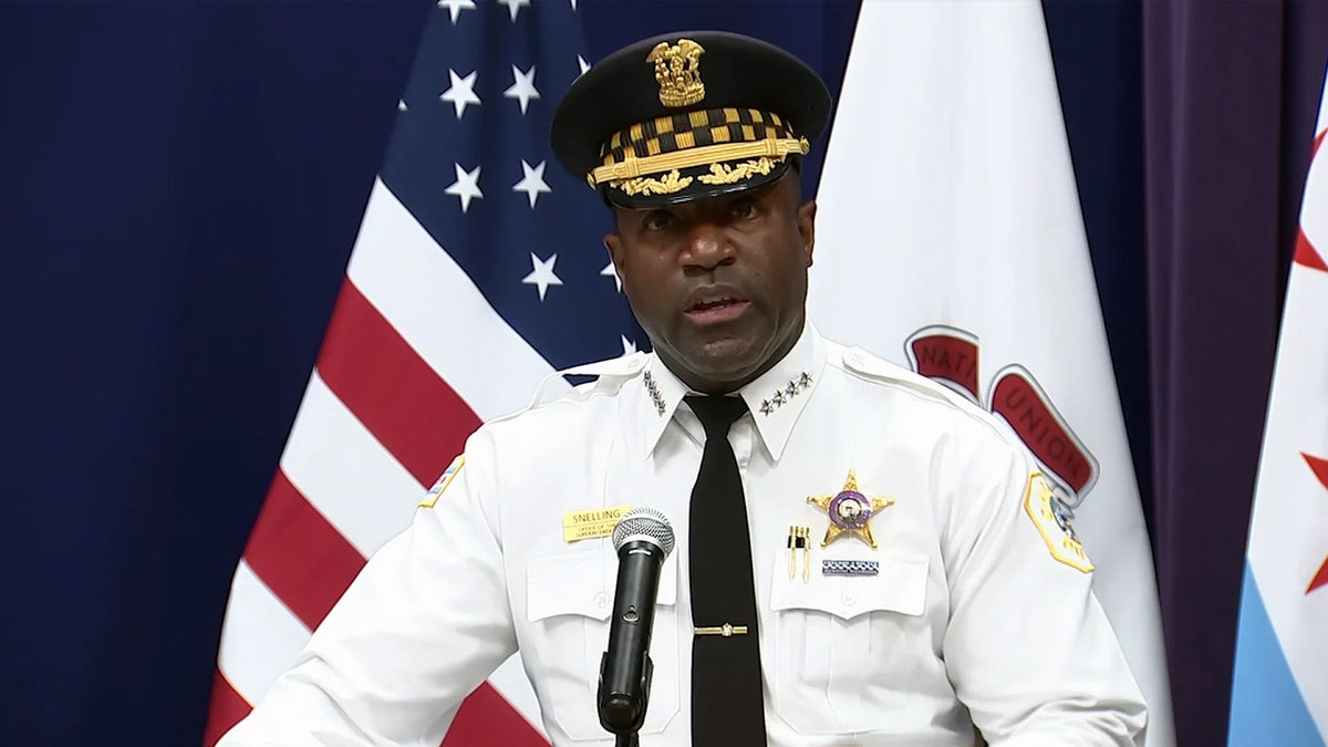 Chicago Police Chief Larry Snelling