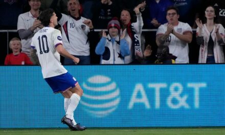 US soccer star Christian Pulisic nails Trump’s dance move after goal