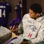 Ravens star Kyle Hamilton talks about helping military children for NFL’s annual My Cause My Cleats