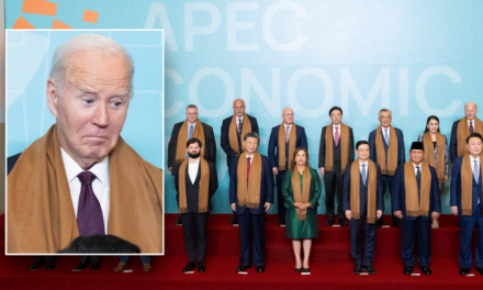 Biden awkwardly stands in back of APEC photo with China’s Xi Jinping front and center