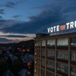 Creator of giant ‘Vote for Trump’ sign in New York teases run for Congress