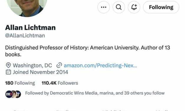 The Humiliation of Alan Lichtman, Credentialed Idiot