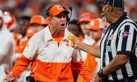 Clemson football coach Dabo Swinney says he was stopped from voting on Election Day due to ballot mixup