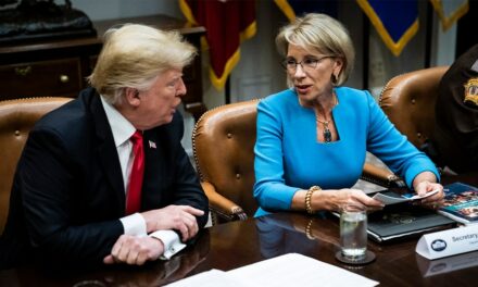 Trump’s former Education secretary says she is ‘very open’ to discussion about returning to previous post