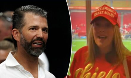 Donald Trump Jr praises Patrick Mahomes’ mom for support: ‘Let’s go America’