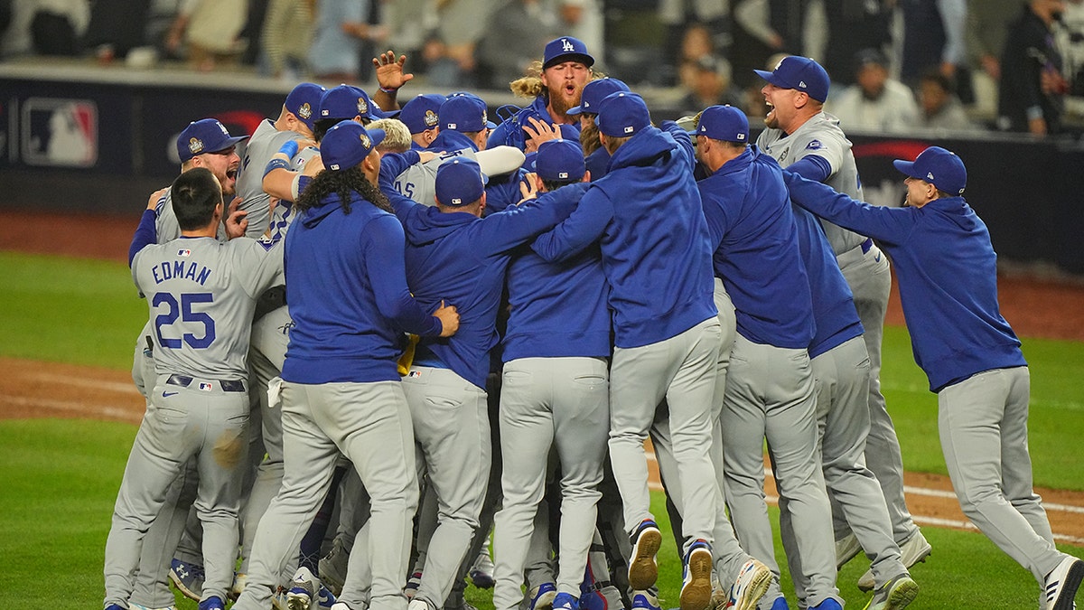 Dodgers celebrate